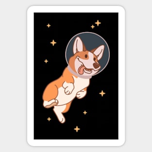 Corgonaut Sticker